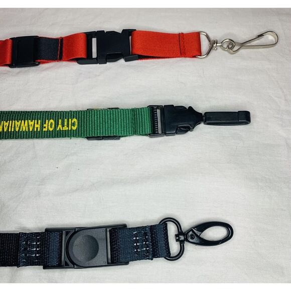 Lanyards For Keys Nike Lot of 3 National Guard City of Hawaiian Gardens Badge ID - Picture 6 of 7